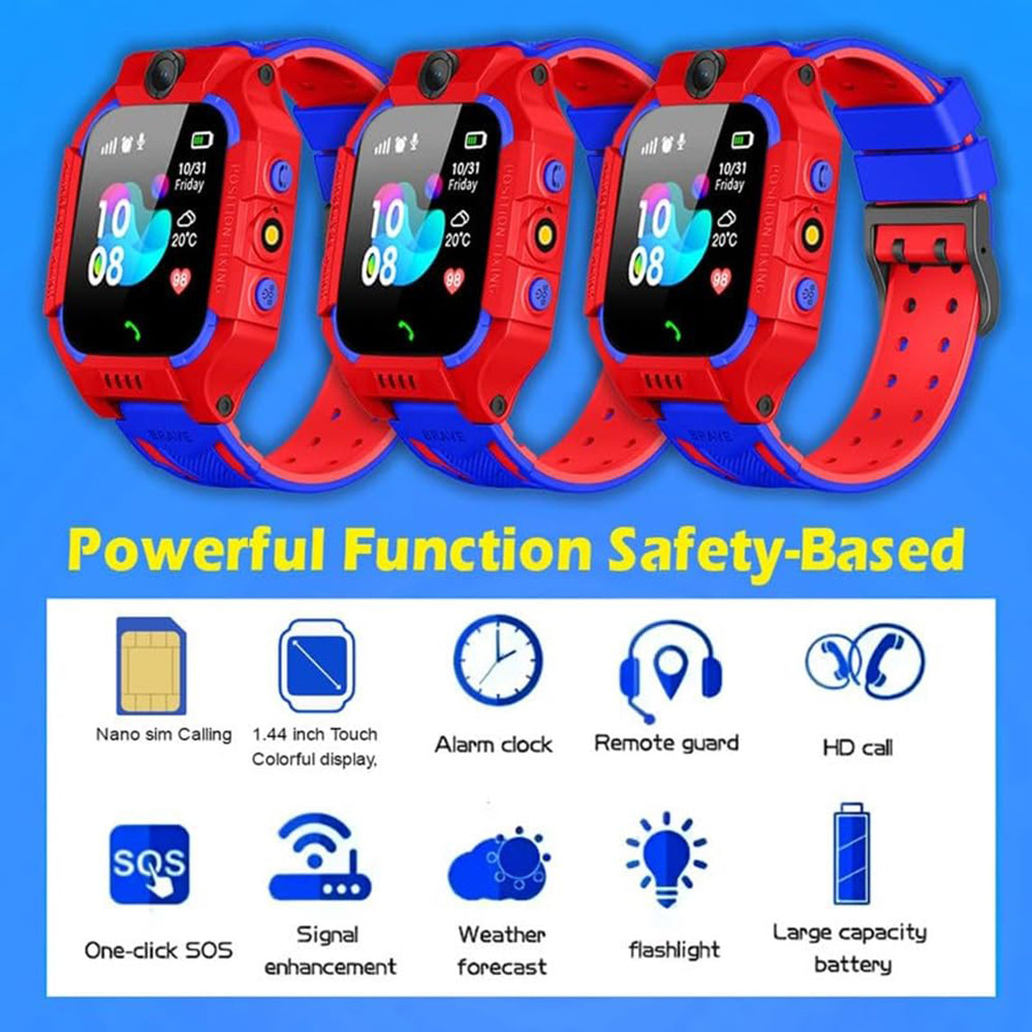 Fillt® Kids Calling Smart Watch for Boys & Girls